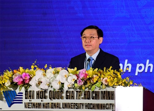 Phó thủ tướng Vương Đình Huệ dự Lễ khai khóa 2019 Đại học Quốc gia TP Hồ Chí Minh