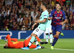 Suarez lập cú đúp giúp Barca ngược dòng hạ Inter