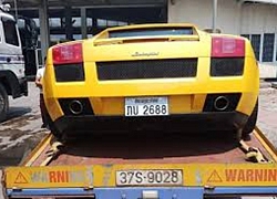 Thêm một chiếc Lamborghini Gallardo mới về Việt Nam với biển số lạ