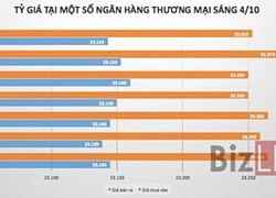 Tỷ giá trung tâm giảm phiên thứ ba liên tiếp