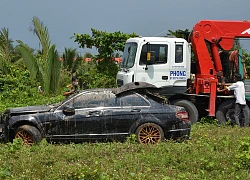 Vụ xe Mercedes rơi xuống kênh khiến 3 người tử vong : "2 anh em có uống nhưng không quá nhiều"