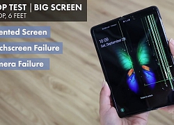 YouTuber thử gập Galaxy Fold 120.000 lần liên tiếp, sau đó thả rơi từ 1,8m để kiểm chứng độ bền