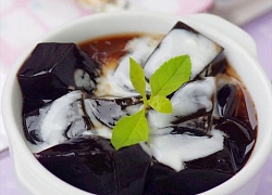 Cách làm thạch đen cốt dừa mịn như nhung