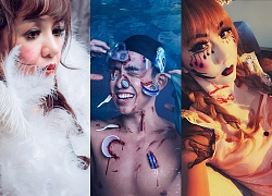Chán hình tượng ngọc nữ, soái ca - dàn sao Việt hóa trang Halloween dọa ma khán giả