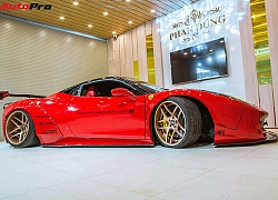 Chủ Ferrari 458 Italia độ Liberty Walk độc nhất Việt Nam chi 2 tỷ đồng để tân trang xe