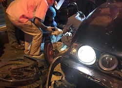 Hà Nội: Kinh hoàng "xe điên" BMV mất lái đâm hàng loạt người trên phố Mai Hắc Đế