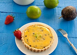 Làm bánh tart chanh leo