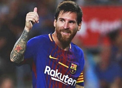 Messi lập cột mốc mới trên chấm đá phạt