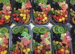 Mứt Tết trái cây bảy sắc cầu vồng, giật mình hàng cao cấp 35 ngàn/kg
