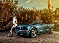 Ngắm người đẹp khoe dáng bên xe thể thao Ford Mustang