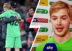 Sắm vai "người hùng penalty", sao trẻ Liverpool chia sẻ đầy phấn khích