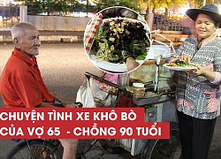 Cụ bà 60 tuổi chở chồng 95 tuổi đi khắp Sài Gòn bán gỏi khô bò: Ngôn tình đời thực