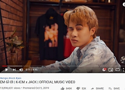 Giống hệt trường hợp Đức Phúc, MV &#8216;Em Gì Ơi&#8217; của Jack mất hút trên Top Trending dù có lượt xem khủng