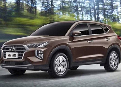 Hyundai Tucson 2020 lộ diện với thiết kế giống Palisade