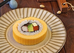 Lót dạ với món sushi trứng cuộn vừa ngon vừa lạ !