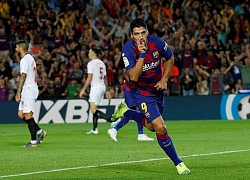 Messi và Luis Suarez rực sáng, Barcelona thắng đậm Sevilla