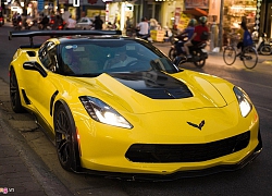 Ngắm Chevrolet Corvette C7 Z06 độc nhất Hà Nội xuất hiện trên phố