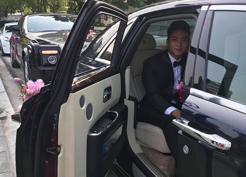 Rich kid Giang Lê xinh xuất sắc trong ngày cưới, chỗ đỗ dàn Rolls Royces tiết lộ vị trí đắc địa của nhà gái ở Hà Nội