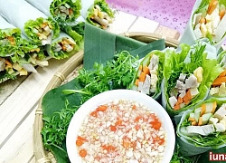 Sáng tạo với cách làm món phở cuốn thịt heo nhẹ nhàng, thanh mát cho ngày cuối tuần !