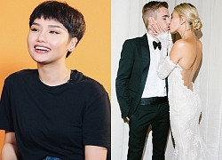 Trong khi Justin Bieber "nhà đang bao việc" lo đám cưới, Miu Lê nằng nặc nhắn tin đòi idol ship áo chuẩn "fan girl" lầy lội