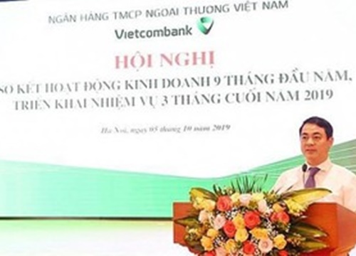 Vietcombank đạt 17.250 tỷ đồng lợi nhuận trước thuế 9 tháng năm 2019