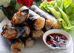 Biến tấu chả giò sushi thơm nức, cả nhà tròn mắt vì thấy vừa lạ vừa ngon