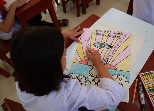 HKI nâng cao nhận thức bảo vệ mắt cho học sinh 31 trường tiểu học ...