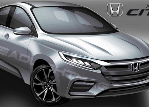 Honda City thế hệ mới sắp ra mắt, trang bị động cơ tăng áp