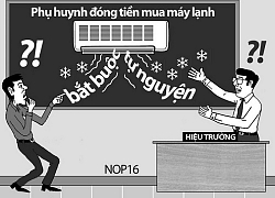 Lạm thu đầu năm học mới: Những nhà tài trợ bất đắc dĩ