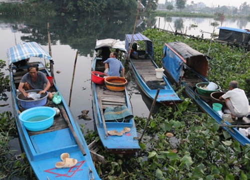 Làng chài lặn ngụp giữa Sài Gòn như dân miền Tây mùa nước nổi