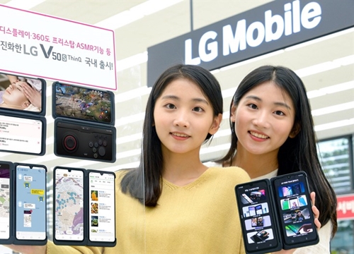 LG V50S ThinQ ra mắt: Phiên bản 5G của LG G8X ThinQ