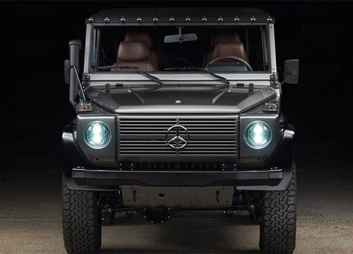 Mercedes G-class - xe nhà binh mất 1.000 giờ phục chế