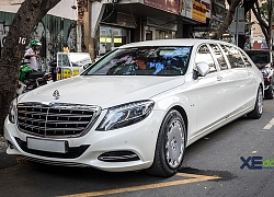 Siêu phẩm "xe chính khách" Mercedes-Maybach S600 Pullman tại Sài Gòn