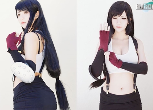 Tifa bỗng trở nên siêu gợi cảm trong bộ cosplay của nữ coser gốc Việt Hana Dinh