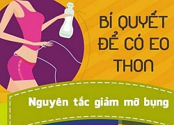 3 nguyên tắc đơn giản để giảm mỡ bụng