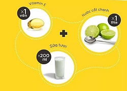 4 công thức làm đẹp với vitamin E