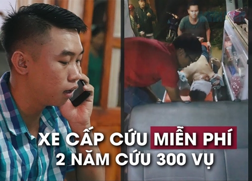 9x ngày bán rau, đêm chạy xe cấp cứu miễn phí: 2 năm cứu gần 300 vụ tai nạn!