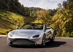 Aston Martin Vantage mui trần lộ những hình ảnh đầu tiên