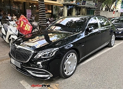 Mercedes-Maybach S 650 hàng hiếm của đại gia Lào Cai gặp nạn tại Hà Nội