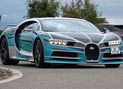 Bugatti Chiron Sport Zebra bị bắt gặp khi đang thử nghiệm