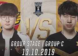 CKTG 2019: Faker backdoor dứt điểm trận so tài nghẹt thở giữa SKT và RNG