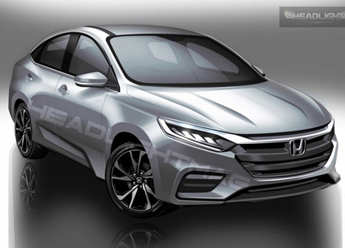 Honda City 2020 lộ diện, chuẩn bị ra mắt