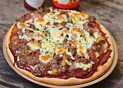 Hướng dẫn cách làm pizza bò tại nhà ngon tuyệt cú mèo !