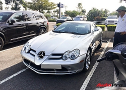 Bắt gặp Mercedes-Benz SLR McLaren độc nhất Việt Nam đi bảo dưỡng