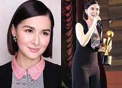 Nhận giải thưởng đầu tiên sau khi sinh con thứ hai, Marian Rivera khiến fan 'tá hóa' vì thân hình không đường cong