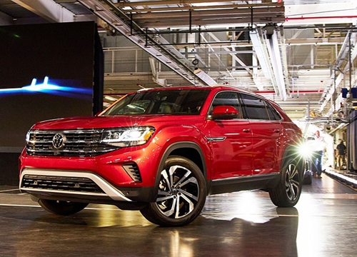 SUV Coupe Volkswagen Atlas Cross Sport 2020 ra mắt toàn cầu