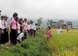 Trao "cần câu" và chỉ cách câu cho nông dân vùng cao Điện Biên