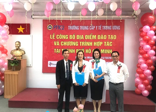 Trường Trung cấp Y tế Trung ương ra mắt cơ sở tại TPHCM