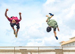 VĐV Morocco và Mỹ vô địch giải Parkour