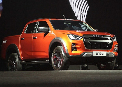 Xe bán tải Isuzu D-Max 2020 lột xác toàn diện, thách thức Ford Ranger